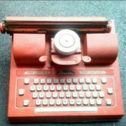 Antique Berwin Toy Typewritter