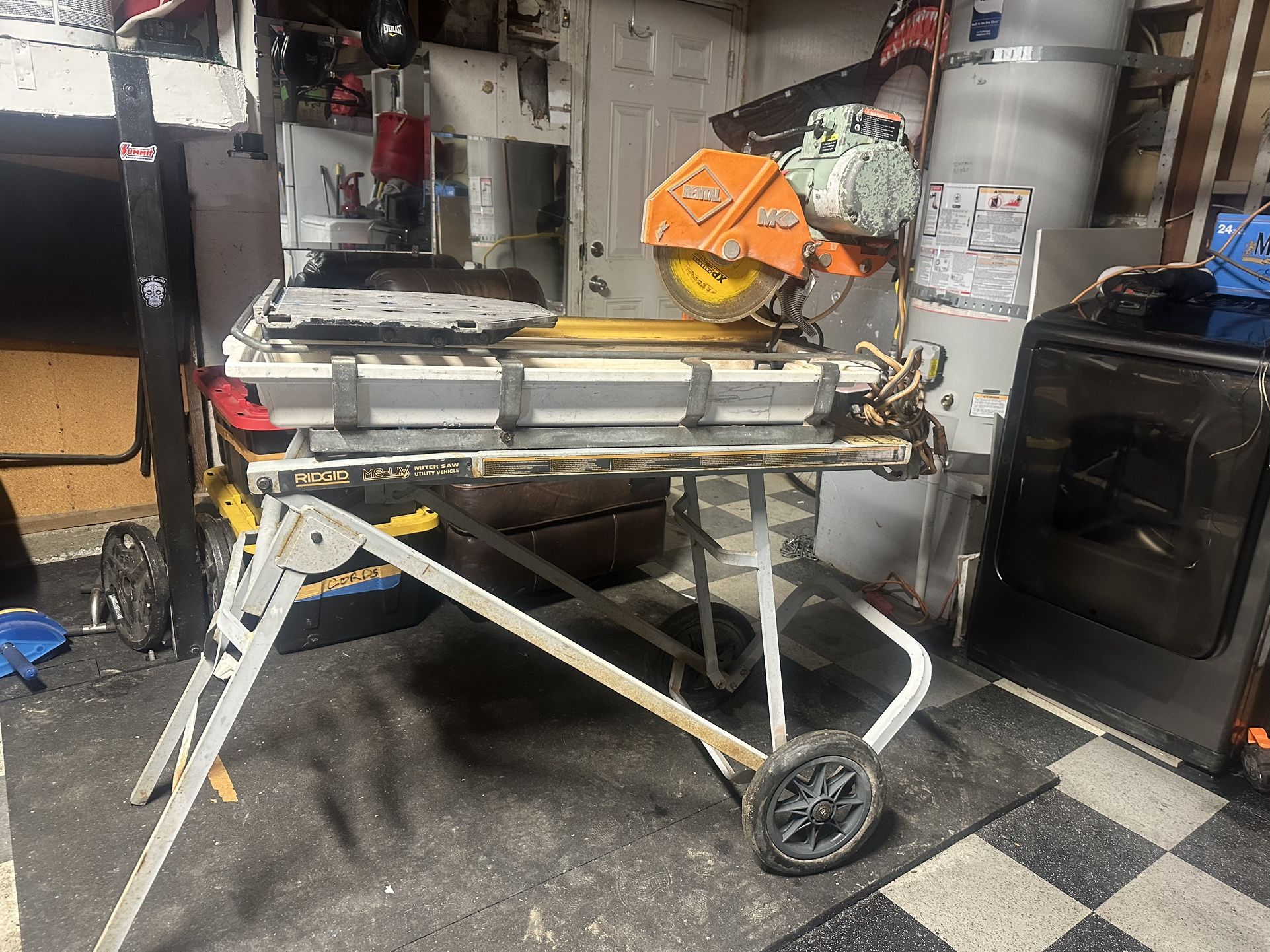 MUST SELL TODAY MOVING **Mk101 tile Saw / Stone Saw