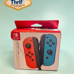 🔥 Nintendo Switch Joy-Con Controllers (Neon Red / Blue) – BRAND NEW 🔥