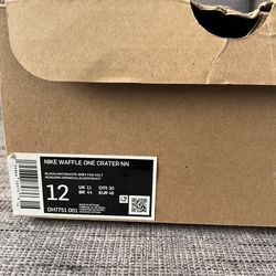 Nike Waffle One Crater Black Anthracite