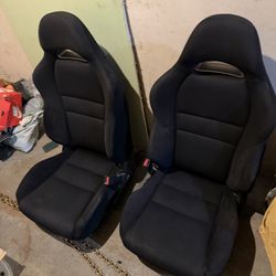  Rsx Dc5 Type S / Base -Black Cloth Seats Solid Black 