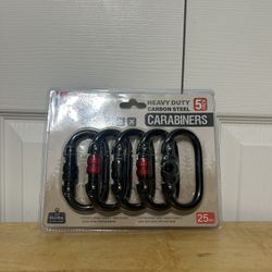 5600Lb Carabiner Twist Lock Pack