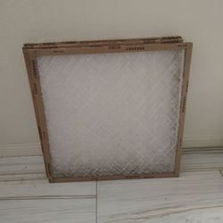 3 A/C filters 25x25x1