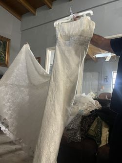 Traje De Novia Size 14 Y velo