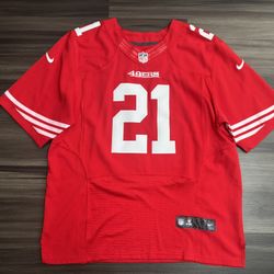 Nike San Francisco 49ers Frank Gore #21 On Field Home Stitched Jersey 52 XL 