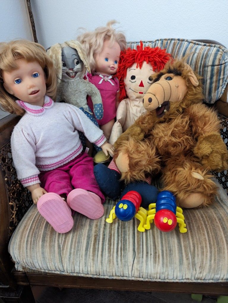 Vintage Toys From 40s, 70s, 80s, And 90s.