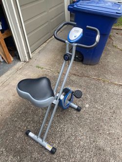 XTERRA Folding Exercise Bike – Like New Condition