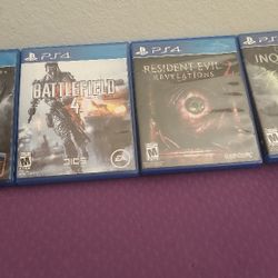 PS4 Games!!!! 🎮 (Used But Good Condition)