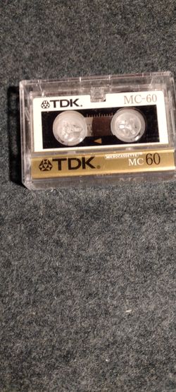 Microcassette TDK - MC60