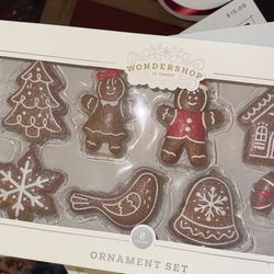 Wondershop Gingerbread Christmas Ornaments - 3 Boxes 