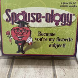 Spouse-ology Board Game