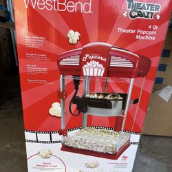 Westbend Popcorn Maker New In Box 