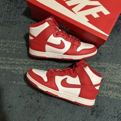 Nike Dunk High Red Championship Sz 12