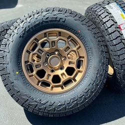 17'' Wheels 265/70R17 Tires Rims fit TRD PRO Toyota 4runner Tacoma