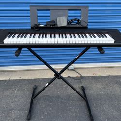 Yamaha Keyboard (stool & Stand) in GREAT Condition for ONLY $200
