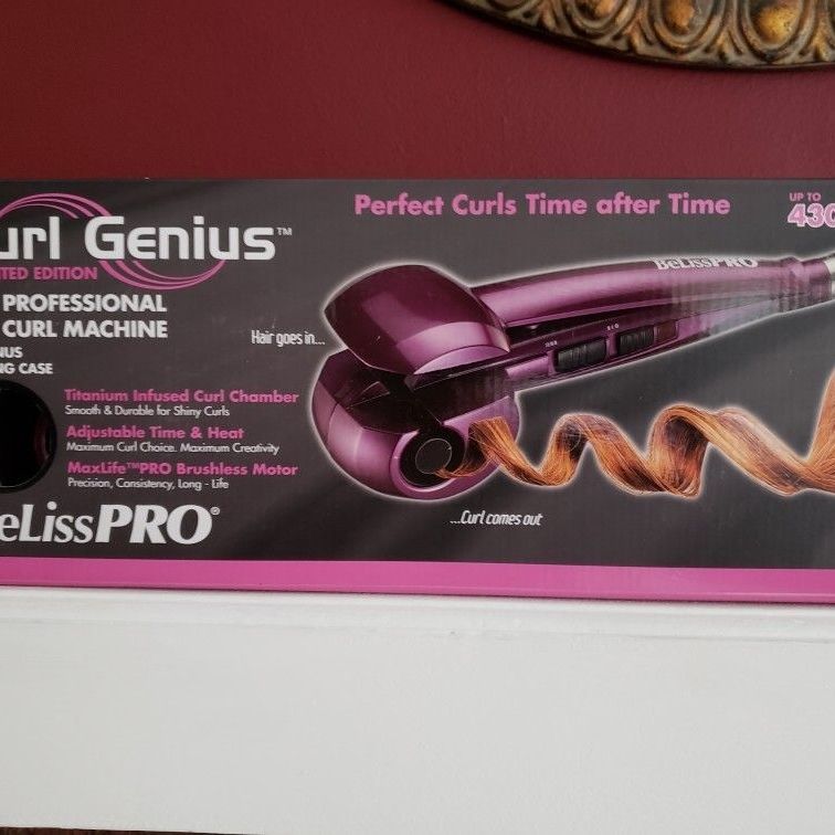 Curl genius 2024 professional curl machine