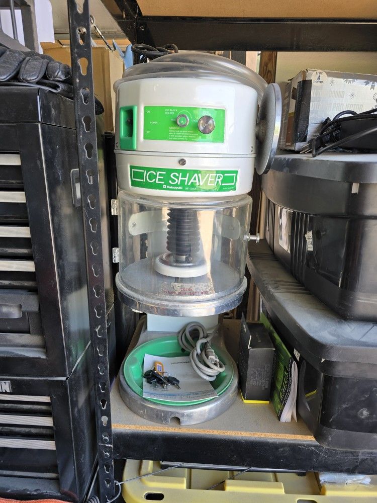 Hatsuyuki HF-500E 115v Block Ice Shaver