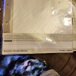 Scrapbook Album Refill Pages