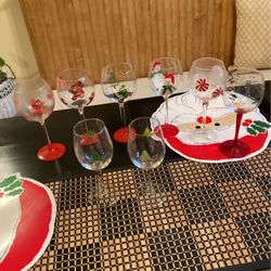 Wine. Glasses 