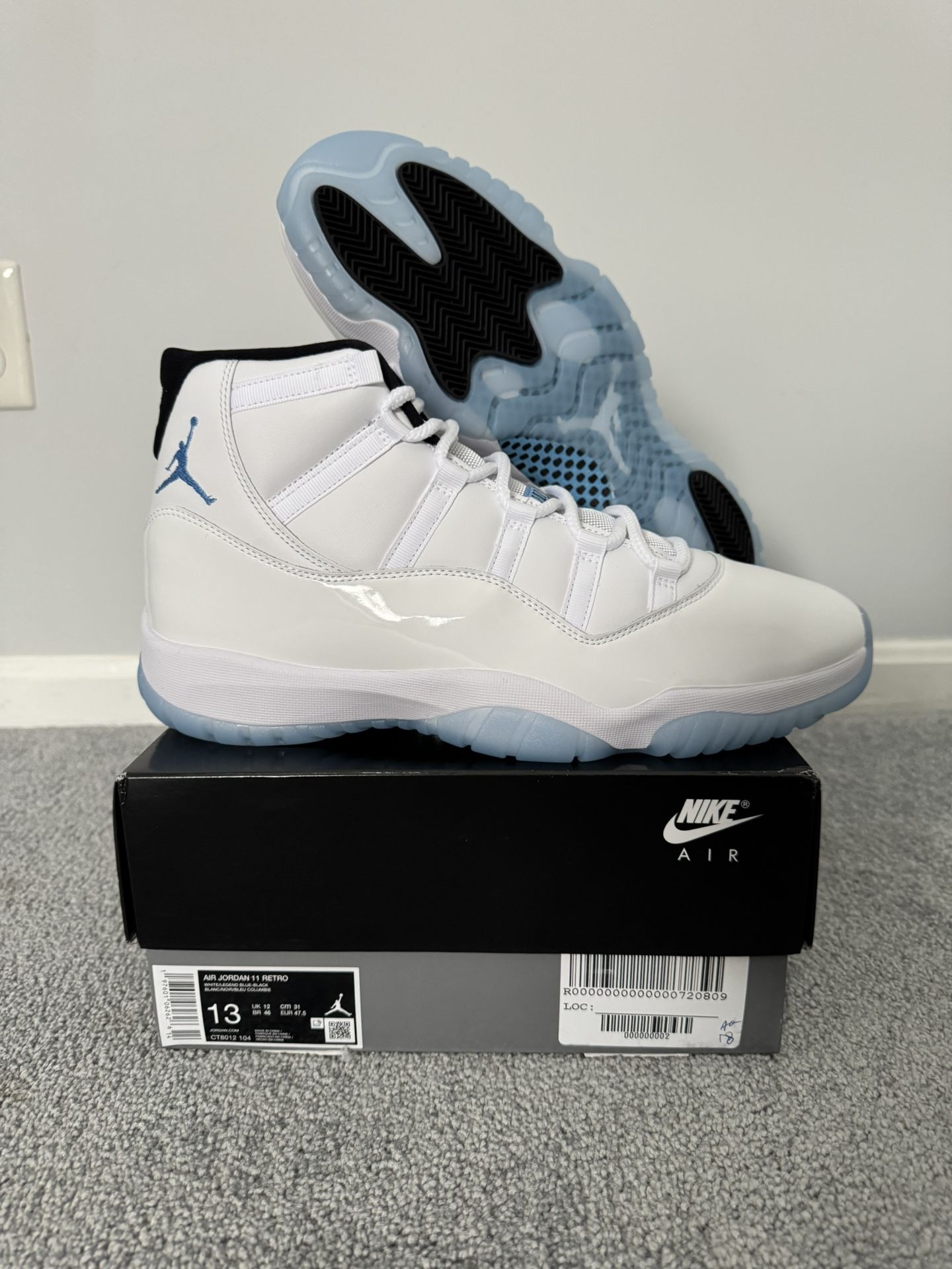 Jordan 11 Legend Blue