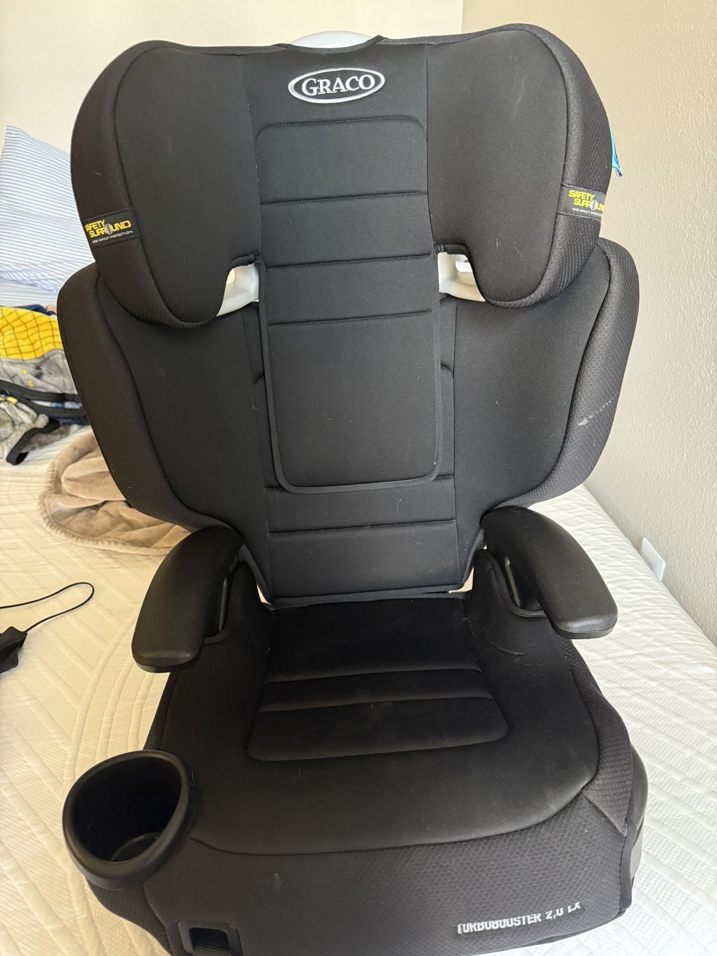 All Black Car Seat