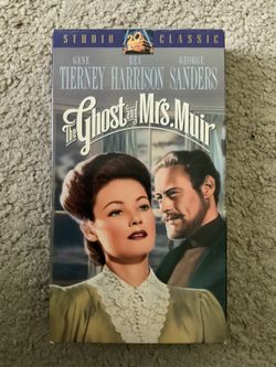 The Ghost and Mrs. Muir – Vintage VHS – Gene Tierney & Rex Harrison
