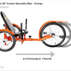 Brand New Pro Cruiser Tricycle Recumbent Trike - Still In Box- Below Retail 