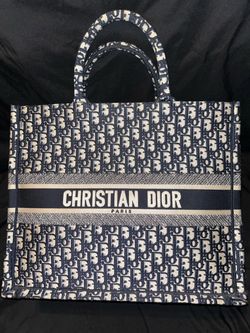 Christian Dior Paris Book Tote Bag