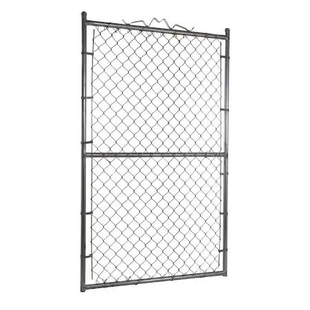 Galvanized Steel Chain Link Pedestrian Walk Gate
