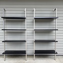 CB2 Helix  Wall Shelves  Ladder Bookshelves 
