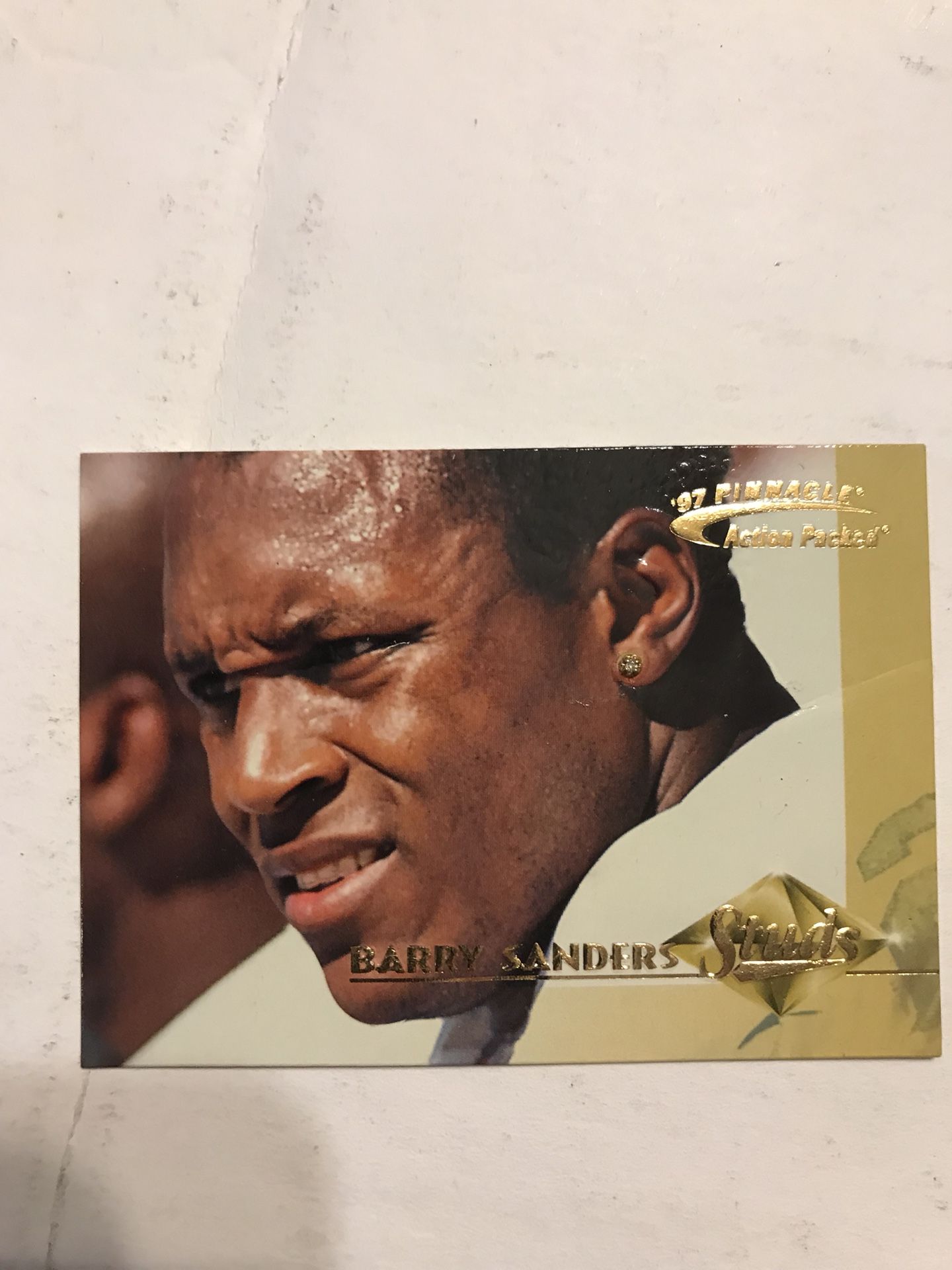 Action pack studs Barry Sanders football card