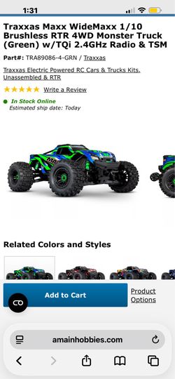 RC car traxxas max