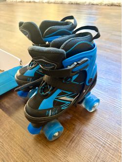 Boy Rollerskates