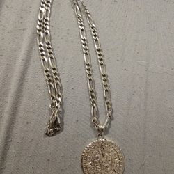 Sterling Silver Necklace & Charm