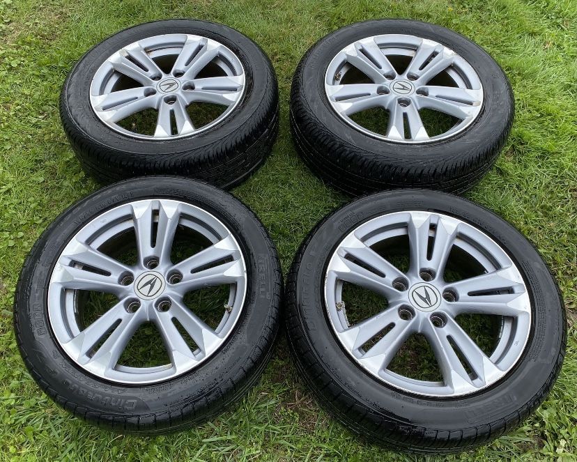 Set Of 4 5x114 Honda 16” 5 Lug 85% Tire thread