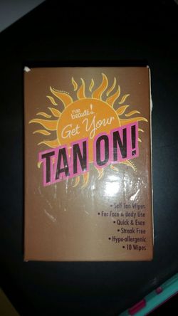 Tan wipes 10 new