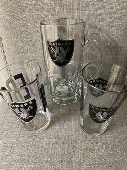 Raiders Large Mug & Pint Glasses