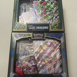 Pokemon VMAX Dragons Premium Collection Box Rayquaza & Duraludon NEW Sealed SELL/TRADE