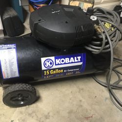 Kobalt 15 Gallon Compressor 