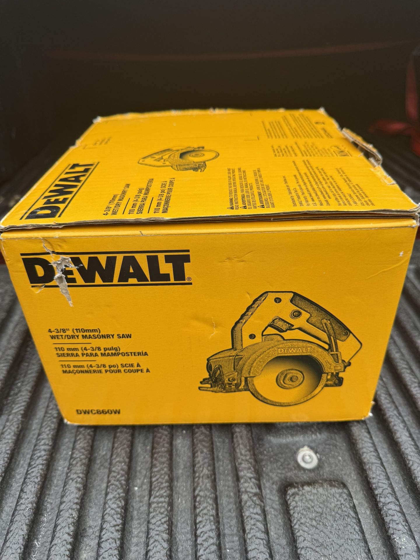 Dewalt Wet Tile Saw