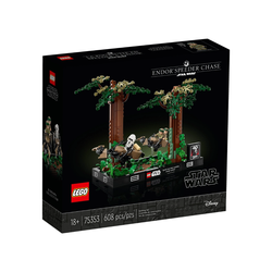 Lego 75353 Endor Speeder Chase Diorama Retired
