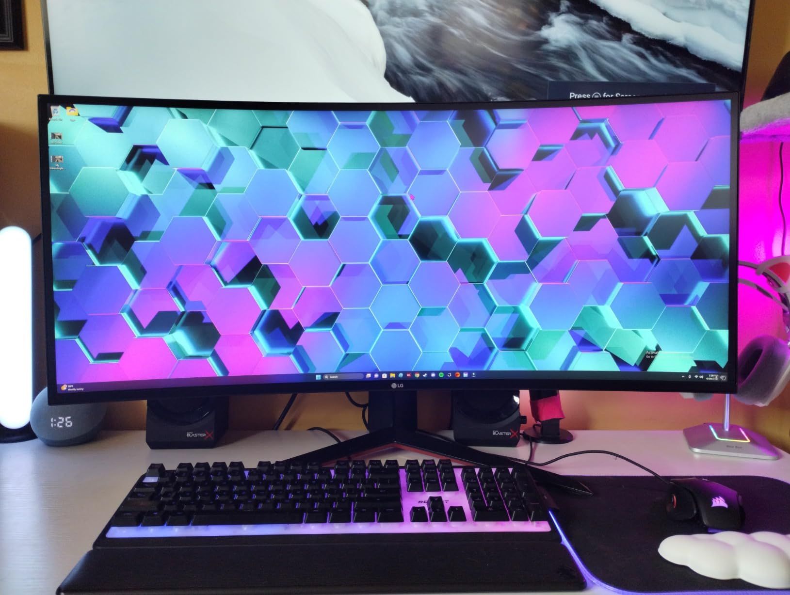 LG 34inch Ultrawide IPS G-Sync 160Hz Monitor