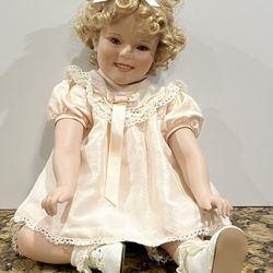 Shirley Temple Ceramic Doll