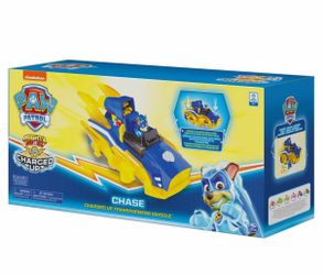 PAW Patrol Mighty Pups Charged Up Chase Transforming Deluxe Vehicle