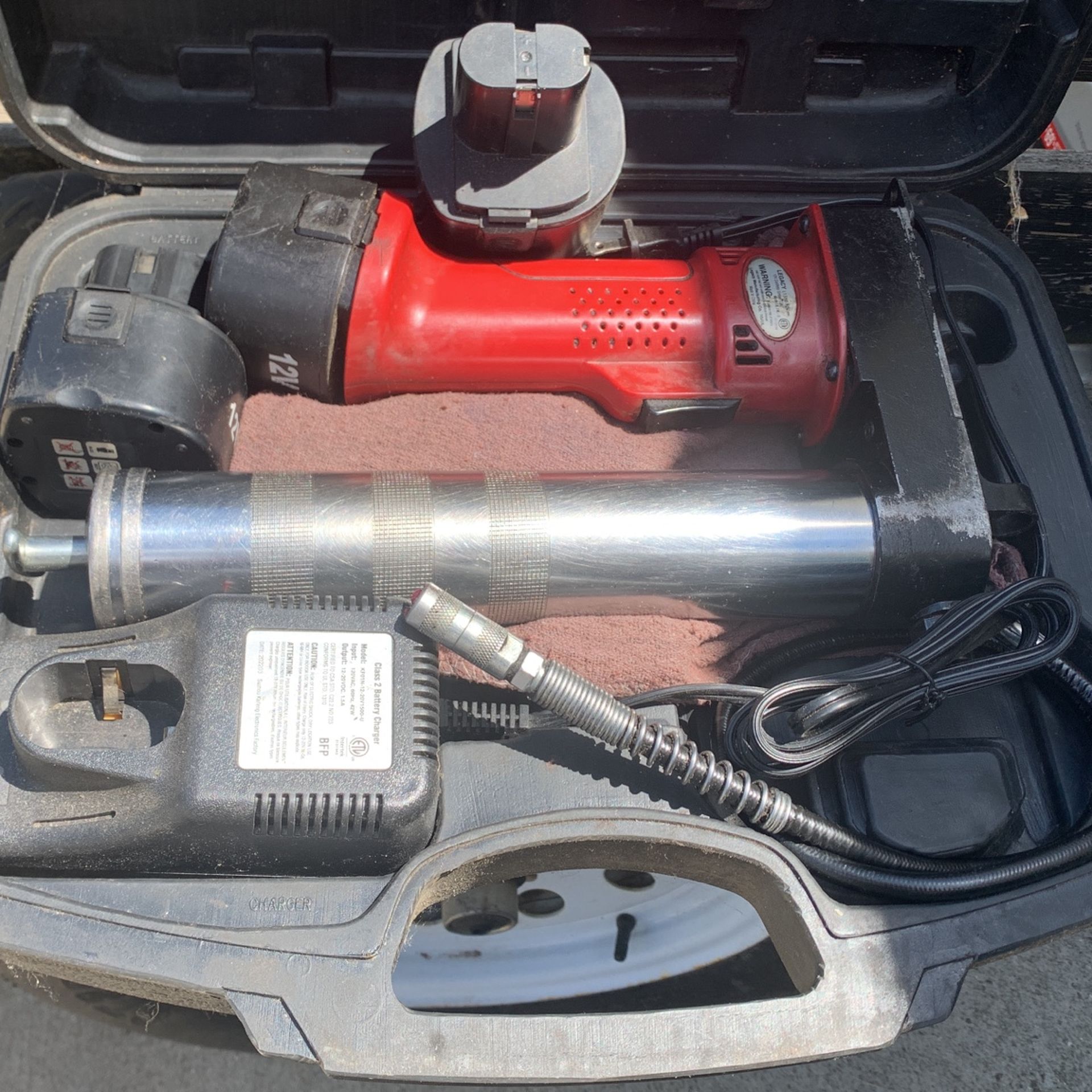 Battery Grease Gun