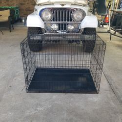 Dog Cage With Tray Xxlarge 