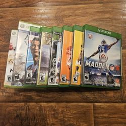 XBOX One 9 Game Bundle MADDEN FIFA ASSASSINS CREED III GAMES