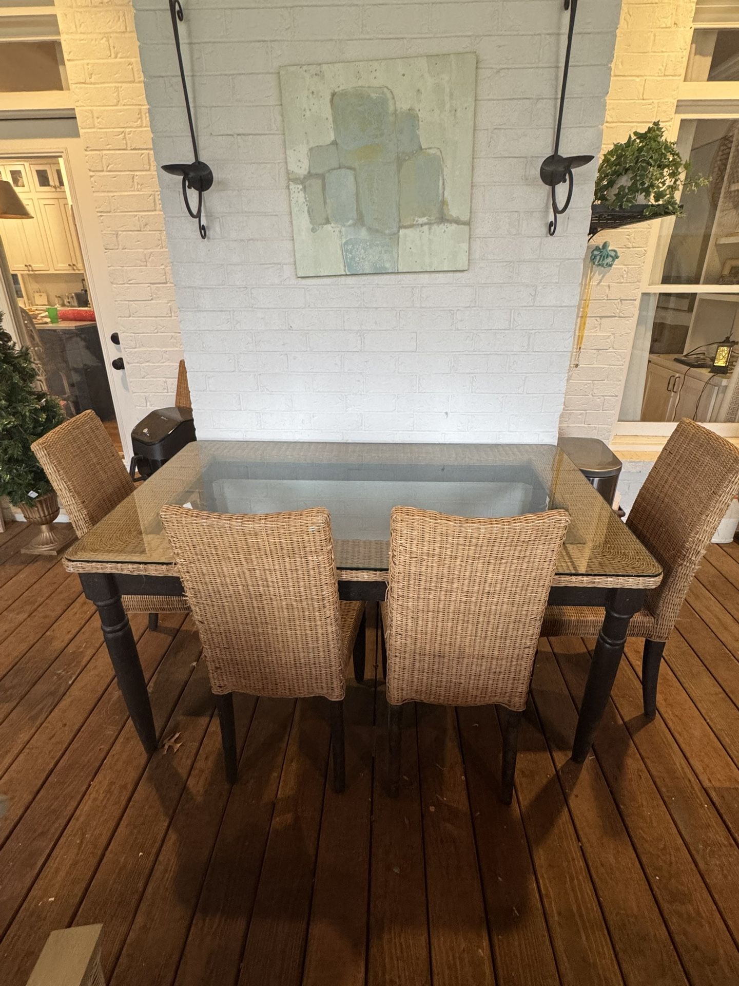 Indoor/Outdoor Table and Chairs