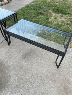 Glass tables