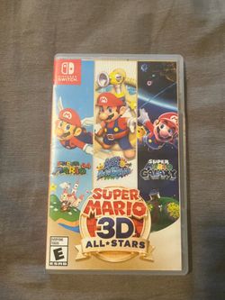 Used but still like brand new copy of super Mario 3-D All-Stars open but still brand new Used but still like brand new copy of super Mario 3-D All-Sta
